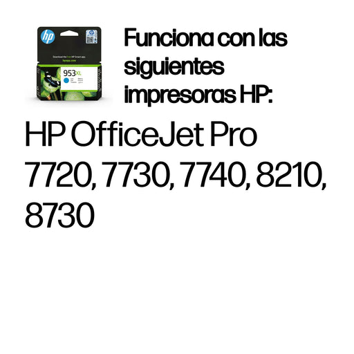 EAN 0199764693501 - HP 953XL High Yield Cyan Original Ink Cartridge cartucho de tinta 1 pieza(s) imagen 2