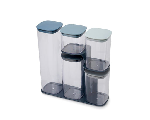 EAN 5028420000245 - Joseph Joseph Podium Rectangular Establecer Azul, Transparente 5 pieza(s) imagen 1