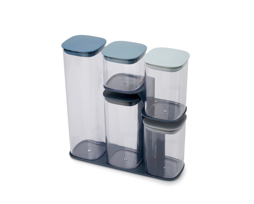 EAN 5028420000245 - Joseph Joseph Podium Rectangular Establecer Azul, Transparente 5 pieza(s) imagen 1