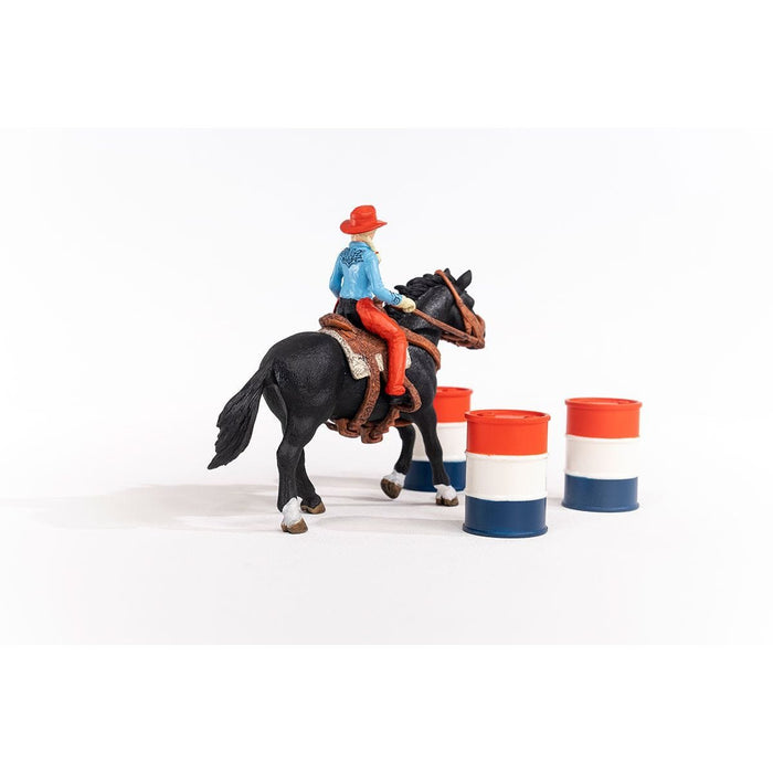 EAN 4059433473734 - schleich Cowgirl Barrel Racing Fun imagen 6