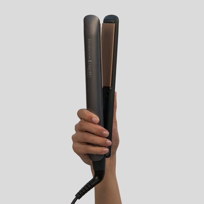 EAN 4008496938322 - Remington S 8598 Plancha de pelo Caliente Negro, Gris 3 m imagen 5