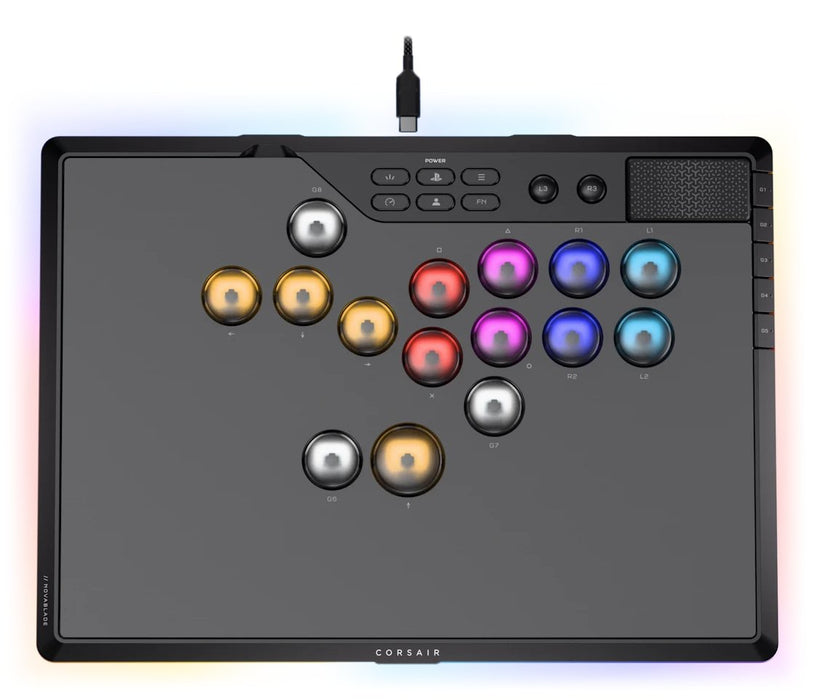 EAN 840440401735 - Corsair Novablade Pro Negro Bluetooth/USB Panel de mandos tipo máquina recreativa Analógico/Digital PC, Pl imagen 1