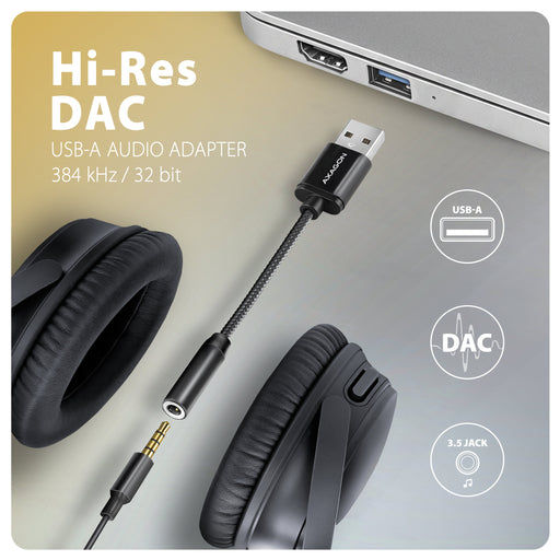 EAN 8595247909817 - Axagon ADA-HA tarjeta de audio 2.0 canales USB imagen 2