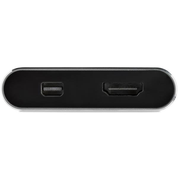 EAN 65030884365 - StarTech.com CDP2HDMDP Adaptador gráfico USB 3840 x 2160 Pixeles Negro, Gris imagen 4