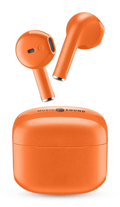 EAN 8018080454783 - Music Sound Swag Auriculares True Wireless Stereo (TWS) Dentro de oído Llamadas/Música Naranja imagen 1