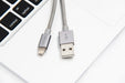 EAN 4250686405286 - nevox 1528 cable de conector Lightning 1 m Plata imagen 3