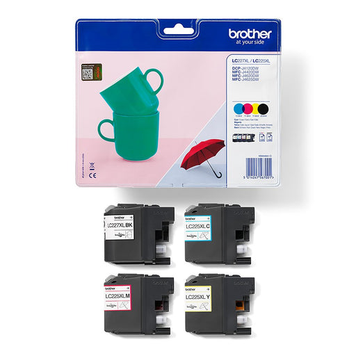 EAN 5014047567001 - Brother LC-227XLVALBP cartucho de tinta 4 pieza(s) Original Negro, Cian, Magenta, Amarillo imagen 2