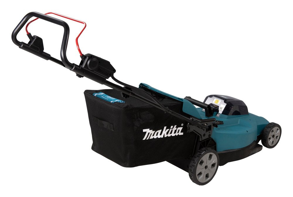 EAN 88381756730 - Makita DLM538Z cortadora de césped Cortacésped manual Batería Negro, Azul, Metálico imagen 5