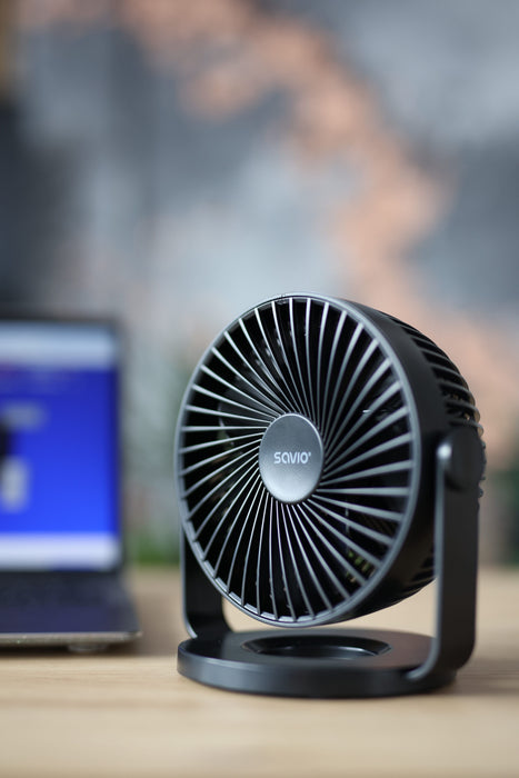 EAN 5901986048589 - Savio AD-01 ventilador Negro imagen 10
