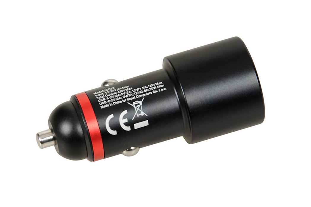 EAN 5903968681074 - iBox ICC20 cargador de dispositivo móvil Smartphone, Reloj inteligente, Tableta Negro Encendedor de cigar imagen 2