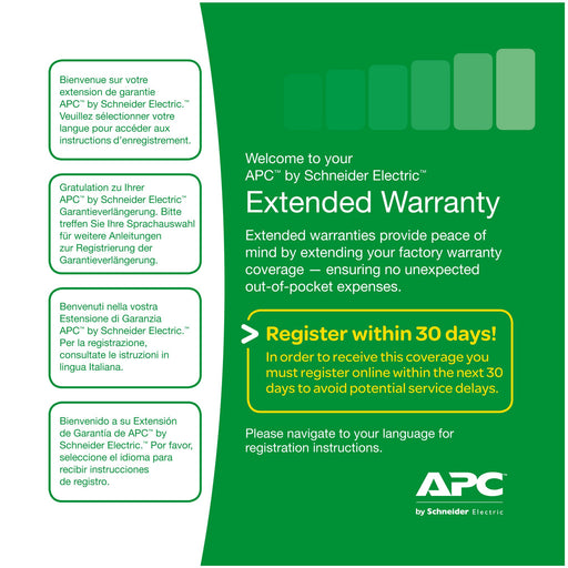EAN 0731304259299 - APC Service Pack 3 Year Extended Warranty 3 año(s) imagen 1