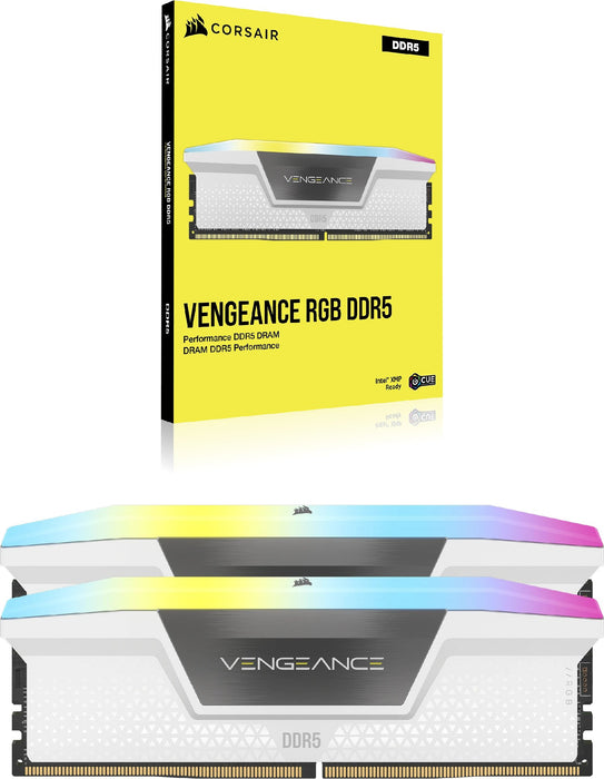 EAN 0840440496069 - Corsair Vengeance RGB CMH32GX5M2B6000Z30W módulo de memoria 32 GB 2 x 16 GB DDR5 288-pin DIMM imagen 6
