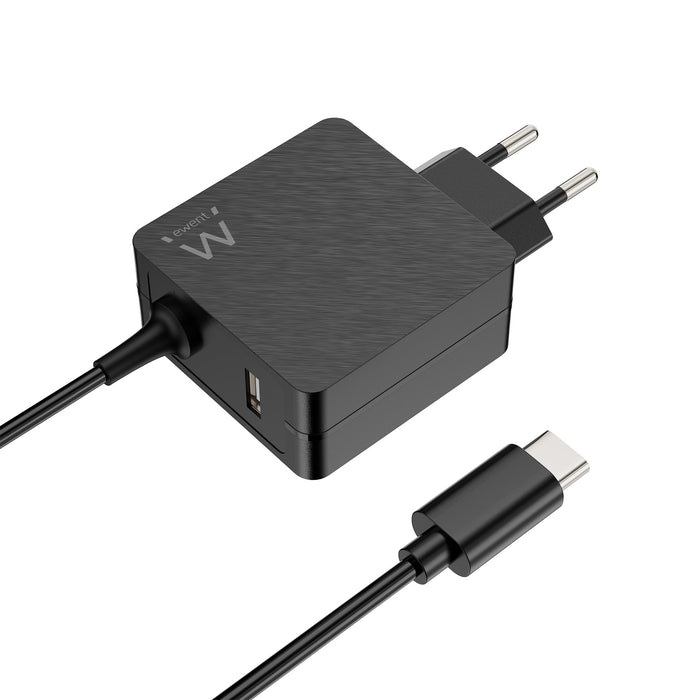 EAN 8052101431995 - Ewent EW3979 cargador de dispositivo móvil Portátil Negro Corriente alterna Carga rápida Interior imagen 1