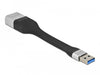 EAN 4043619869374 - DeLOCK 86937 cable de red Negro, Plata 0,13 m imagen 2