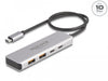 EAN 4043619642304 - DeLOCK 64230 hub de interfaz USB Tipo C 10000 Mbit/s Gris imagen 2