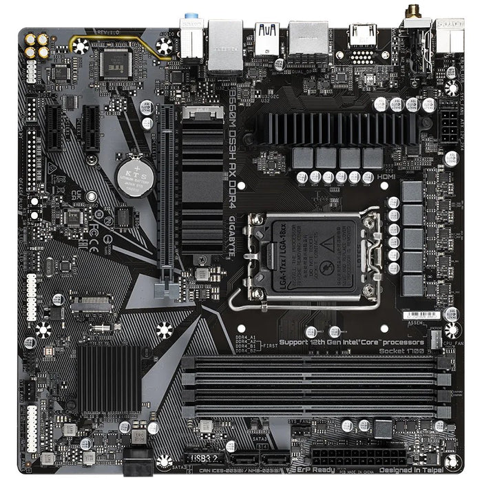 EAN 4719331829971 - GIGABYTE B660M DS3H AX DDR4 placa base Intel B660 LGA 1700 micro ATX imagen 2