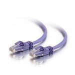 EAN 757120836315 - C2G Cat6 550MHz Snagless Patch Cable 1m cable de red Púrpura imagen 1