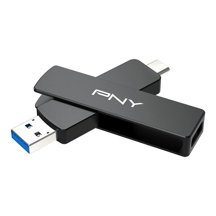 EAN 0751492796611 - PNY DUO LINK V3 unidad flash USB 2 TB USB Type-A / USB Type-C 3.2 Gen 2 (3.1 Gen 2) Negro imagen 2