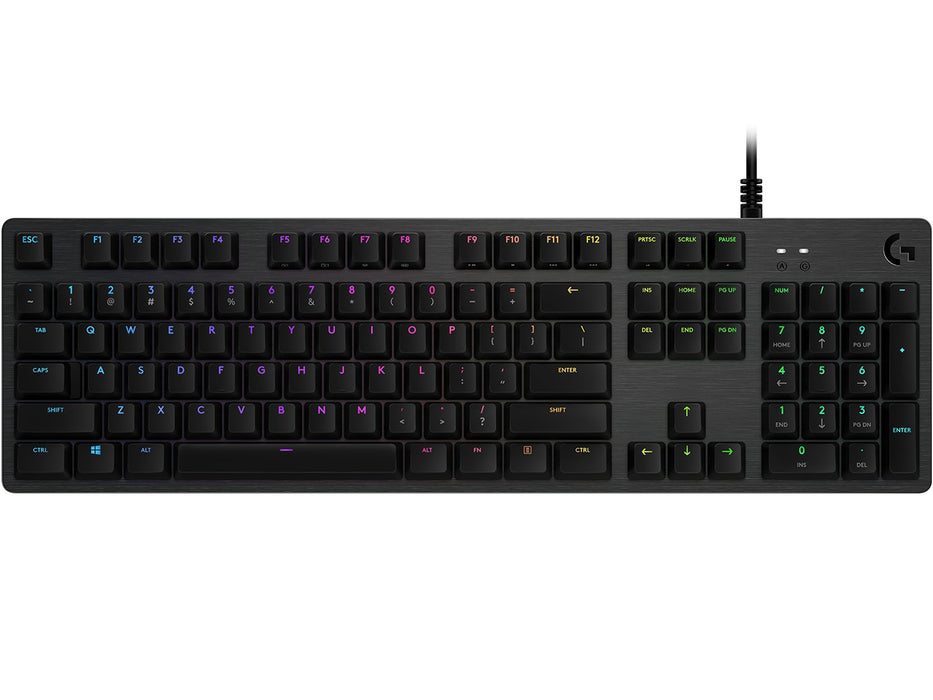 EAN 5099206086166 - Logitech G G512 teclado Juego USB QWERTY Internacional de EE.UU. Carbono imagen 3
