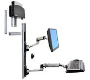 EAN 0698833014747 - Ergotron LX Series LX Wall Mount System 68,6 cm (27") Pared Negro, Plata imagen 1