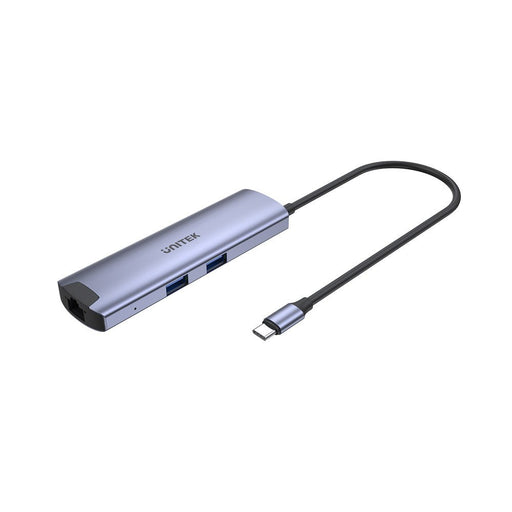 EAN 4894160049131 - UNITEK H1112F hub de interfaz USB 3.2 Gen 1 (3.1 Gen 1) Type-C 5000 Mbit/s Gris imagen 1