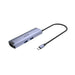 EAN 4894160049131 - UNITEK H1112F hub de interfaz USB 3.2 Gen 1 (3.1 Gen 1) Type-C 5000 Mbit/s Gris imagen 1