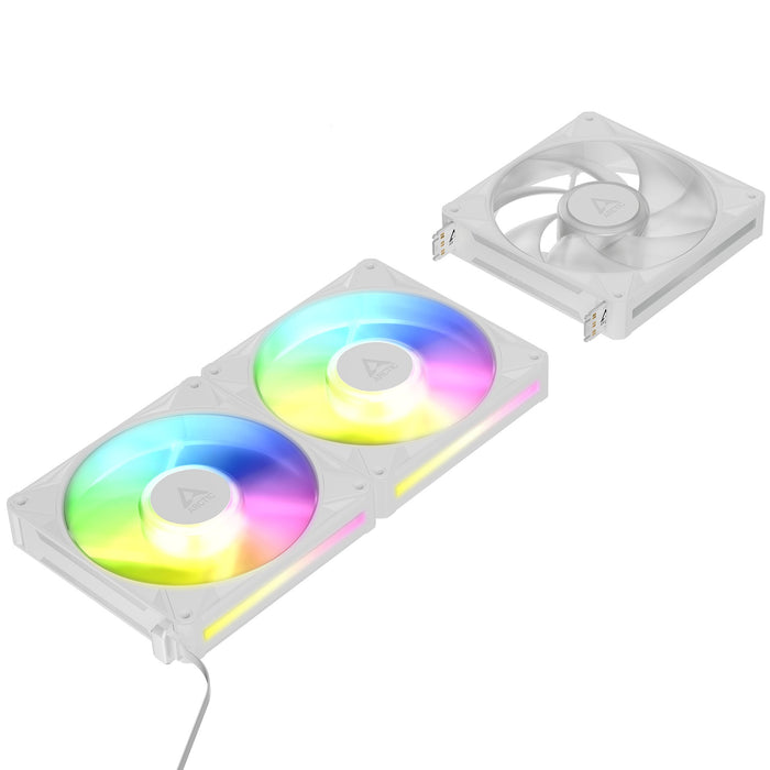 EAN 4895265001109 - ARCTIC BioniX P14 A-RGB Carcasa del ordenador Ventilador 14 cm Blanco 3 pieza(s) imagen 3