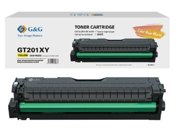 EAN 6937173430867 - G&G GT201XYEV cartucho de tóner 1 pieza(s) Compatible Amarillo imagen 1