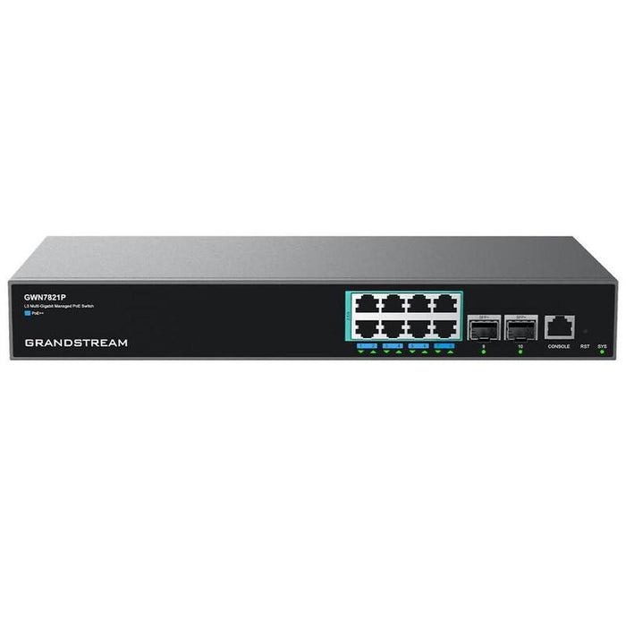 8+2p Grandstream Gwn7821p M Poe