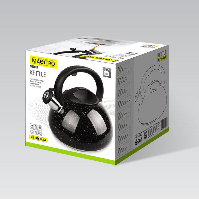 EAN 4897144674763 - Maestro MR-1316-BLACK tetera 3 L Negro imagen 4