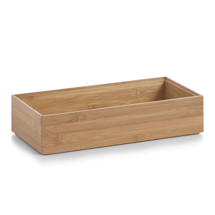 EAN 4003368133331 - Zeller Present 13333 caja de almacenaje Bandeja de almacenamiento Rectangular Bamboo imagen 1