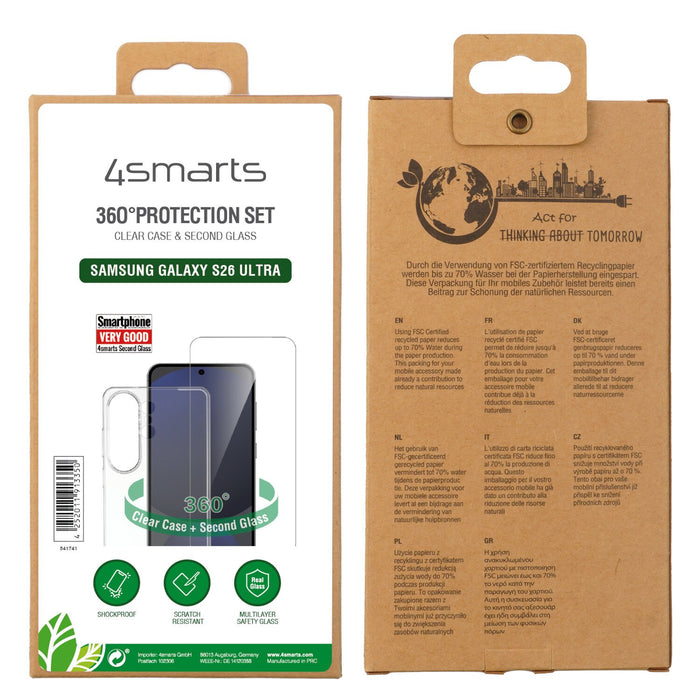 EAN 4252011913350 - 4smarts 541741 funda para teléfono móvil 17,5 cm (6.9") Transparente imagen 6