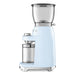 EAN 8017709317980 - Smeg CGF11PBEU molinillo de café 150 W Azul, Transparente imagen 2