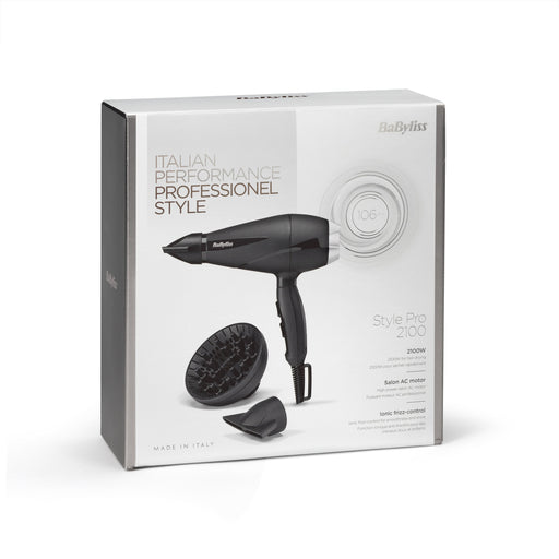 EAN 3030050185850 - BaByliss 6710DE secador 2100 W Negro imagen 2