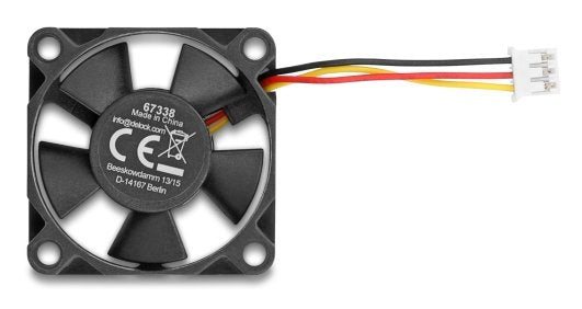 EAN 4043619673384 - DeLOCK 67338 sistema de refrigeración para ordenador Carcasa del ordenador Ventilador 3,5 cm Negro 1 piez imagen 1