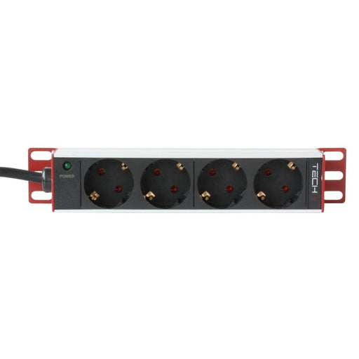 EAN 8051128106909 - Techly I-CASE M10-4ITY accesorio de bastidor Regleta eléctrica imagen 1