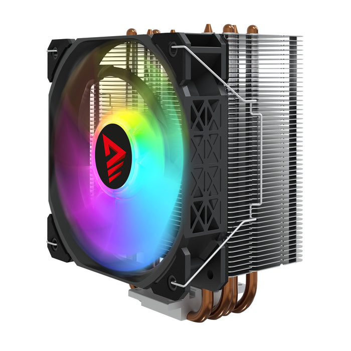 EAN 5901986048787 - Savio SAVGCOVORTEXX2ARGB sistema de refrigeración para ordenador Conjunto de chips Refrigerador de aire 1 imagen 1