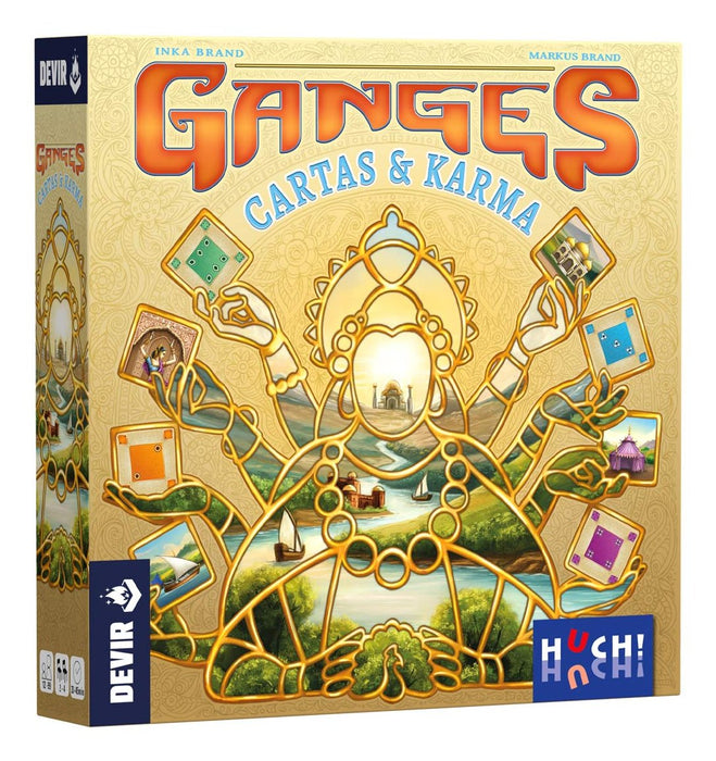 EAN 8436607945864 - Devir BGGANCAPS juego de tablero Ganges Cartas y Karma 30 min Juego De Cartas Estrategia imagen 1