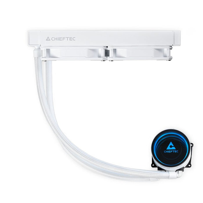 EAN 0753263079022 - Chieftec ICEBERG 240-RGB-W Carcasa del ordenador Sistema de refrigeración líquida todo en uno 12 cm Blanc imagen 7