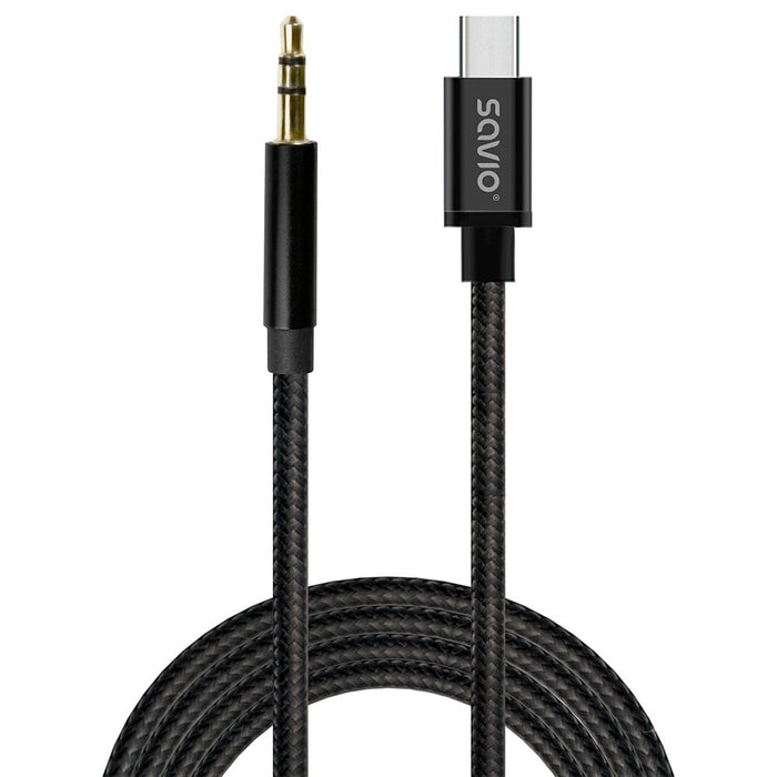EAN 5901986049586 - Savio cl-188 cable de audio 2 m Negro imagen 2