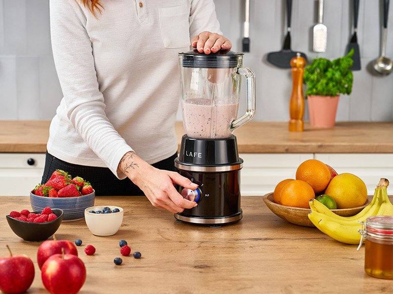 EAN 5907512874141 - Lafe TitaniumPower 1,5 L Batidora de vaso 1300 W Negro imagen 9