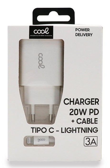 EAN 8434847045658 - COOL Accesorios 8434847045658 cargador de dispositivo móvil Smartphone, Tableta Blanco Corriente alterna  imagen 5