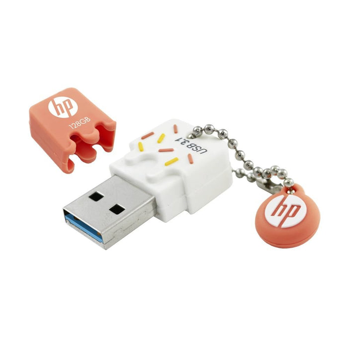 EAN 4712847098282 - HP x778w unidad flash USB 32 GB USB tipo A 3.2 Gen 1 (3.1 Gen 1) Naranja, Blanco imagen 3