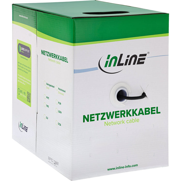 EAN 4043718112029 - InLine 72099S cable de red Negro 100 m Cat5e SF/UTP (S-FTP) imagen 3