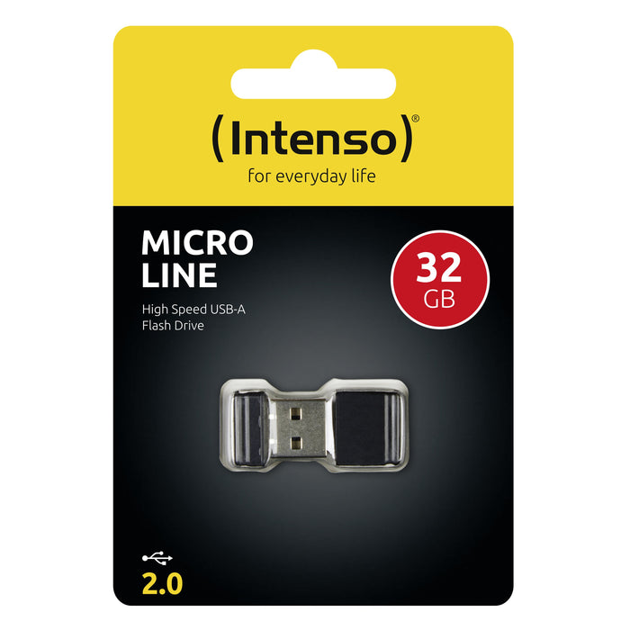 EAN 4034303015825 - Intenso Micro Line unidad flash USB 32 GB USB tipo A 2.0 Negro imagen 8