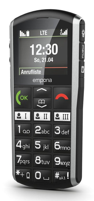 EAN 9005613170127 - Emporia SIMPLICITY-LTE 5,08 cm (2") 90 g Negro, Plata Teléfono básico imagen 3