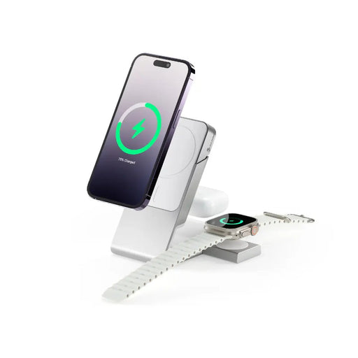 EAN 9350784027795 - ALOGIC Matrix+ 3-in-1 5000 mAh Cargador inalámbrico Blanco imagen 1