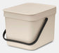 EAN 8710755251702 - Brabantia Sort & Go 6 L Rectangular Plástico reciclado Beige imagen 8