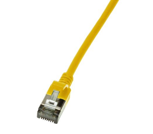 EAN 4052792053784 - LogiLink Slim U/FTP cable de red Amarillo 2 m Cat6a U/FTP (STP) imagen 1