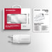 EAN 8595247907110 - Axagon ACU-PQ30W Ladegerät QC3.0.4.0/AFC/FCP/PPS/Apple+ PD USB-C 30W - weiß - USB Typ C Teléfono móvil, S imagen 9